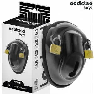 ADDICTED TOYS LOCKED - SCHLÃSSELLOSER PENISKÃFIG 11,5 CM